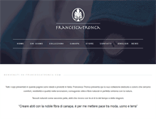 Tablet Screenshot of francescatronca.com